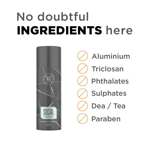Social - Fruity Woody Body Deodorant - Image 4