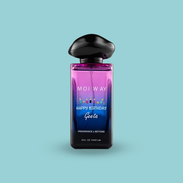 Personalised Floral Musky Birthday Perfume for Women - Image 2